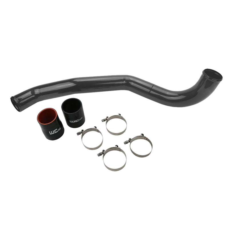 Wehrli 17-19 Chevrolet 6.6L L5P Duramax Driver Side 3in Intercooler Pipe - Gloss White