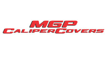 Load image into Gallery viewer, MGP 4 Caliper Covers Engraved Front &amp; Rear C7/Corvette Black finish silver ch