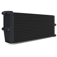 Load image into Gallery viewer, Mishimoto Heavy-Duty Oil Cooler - 17in. Opposite-Side Outlets - Black