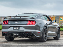 Load image into Gallery viewer, Borla 2018 Ford Mustang GT 5.0L AT/MT 3in S-Type Catback Exhaust Black Chrome Tips w/ Valves