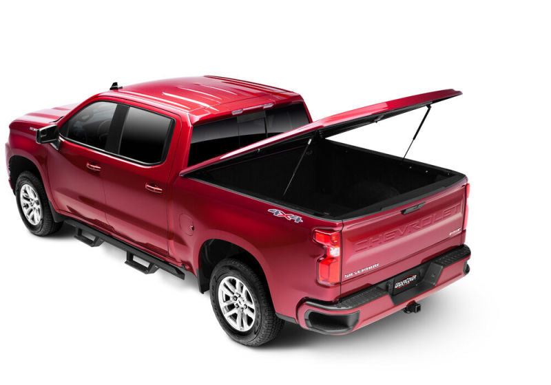 UnderCover 19-20 Chevy Silverado 1500 5.8ft Lux Bed Cover - Satin Steel Metallic