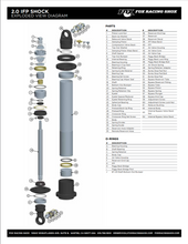 Load image into Gallery viewer, Fox Spring Hardware - Spring Retainer Clip 2.7in OD x 0.625in TLG 2.75in Bore Steel - Clear Zinc