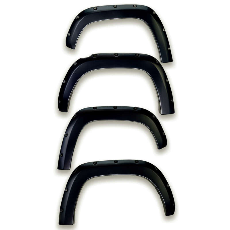 EGR 19-22 Chevrolet Silverado 1500 Traditional Bolt-On Look Fender Flares Black Set Of 4