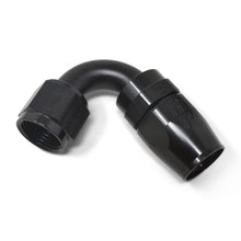 Load image into Gallery viewer, Russell Performance -10 AN Black 120 Degree Full Flow Swivel Hose End