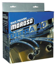 Load image into Gallery viewer, Moroso Chevrolet Big Block Ignition Wire Set - Ultra 40 - Unsleeved - Non-HEI - Crab Cap - Black