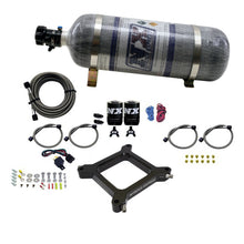 Load image into Gallery viewer, Nitrous Express 4150 Assassin Plate Stage 6 Nitrous Kit (50-300HP) w/12lb Bottle