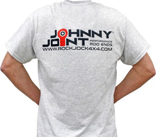 Load image into Gallery viewer, RockJock T-Shirt w/ Johnny Joint Logos Front and Back Gray XXL