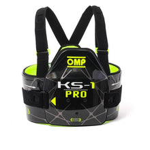 Load image into Gallery viewer, OMP KS-1 Pro Body Protection Black/Y - Size M Fia 8870-2018