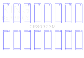 King Chrysler V8 5.7L / 6.1L / 6.4L Hemi (Size STD) Rod Bearing Set