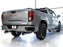 Load image into Gallery viewer, AWE Tuning 4th Gen GM 1500 5.3L 0FG Catback Split Rear Exit (Flat Bumper) - Quad Chrome Tips