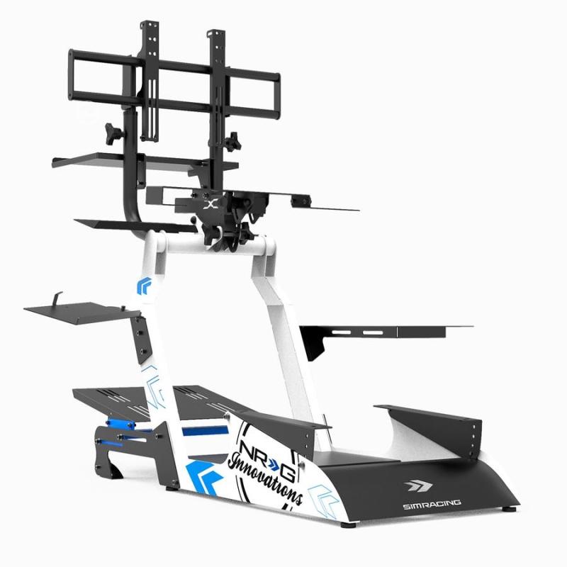 NRG Racing Simulator Stand for Logitech, Thrustmaster, and Fanatec
