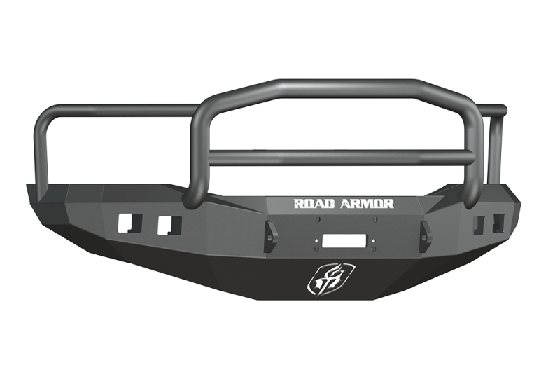 Road Armor 06-09 Dodge 2500 Stealth Front Winch Bumper w/Lonestar Guard - Tex Blk