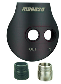 Moroso Oil Filter Adapter - Remote Mount - HP-6