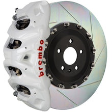 Load image into Gallery viewer, Brembo 13-18 S6/13-18 S7/14-18 RS7 Front GT BBK 8 Piston Cast 412x38 2pc Rotor Slotted Type1-White
