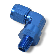 Load image into Gallery viewer, Russell Performance -8 AN 90 Degree Female to Male 1/4in Swivel NPT Fitting