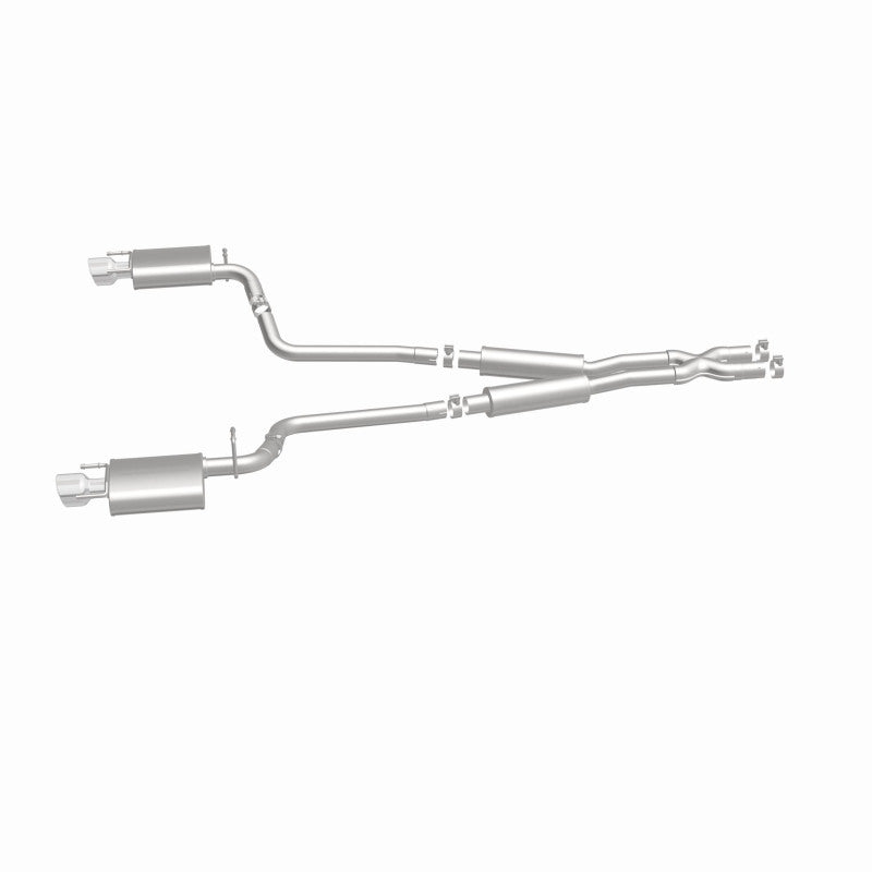 MagnaFlow 10-12 Cadillac CTS V6 3.0L (Exc AWD) Dual Split Rear Exit Stainless Cat Back Perf Exhaust