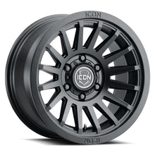 Load image into Gallery viewer, ICON Recon SLX 17x8.5 5x5 BP -6mm Offset 4.5in BS 71.5mm Bore Satin Black Wheel