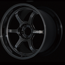 Load image into Gallery viewer, Advan R6 18x8.0 +48 5-112 Racing Titanium Black Wheel