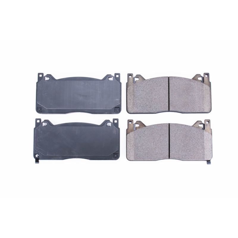 Power Stop 16-19 Ford Mustang Front Z16 Evolution Ceramic Brake Pads