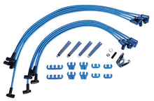 Load image into Gallery viewer, Moroso Chevrolet Small Block Ignition Wire Dress-Up Kit - HEI - Blue Max - Spiral Core