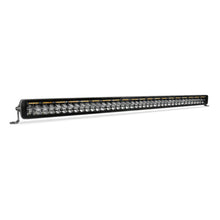 Load image into Gallery viewer, Go Rhino Xplor Blackout Combo Series Dbl Row LED Light Bar w/Amber (Side/Track Mount) 40in. - Blk
