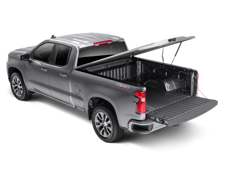 UnderCover 19-20 GMC Sierra 1500 (w/ MultiPro TG) 6.5ft Elite LX Bed Cover - Pacific Blue Metallic