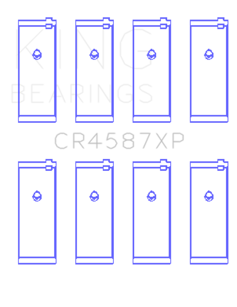 King Nissan SR20DET (GTiR FWD) 16V - (Size STD) Performance Rod Bearing Set