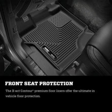 Load image into Gallery viewer, Husky Liners 21-23 Ford F-150 CC SC X-Act Contour Front &amp; Second Row Seat Floor Liners - Black