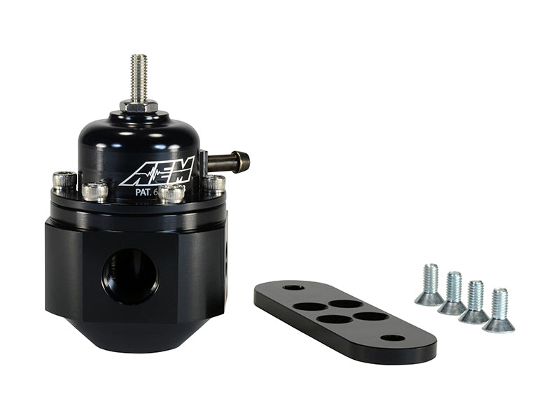 AEM Universal Black Adjustable Fuel Pressure Regulator