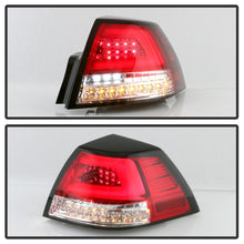 Load image into Gallery viewer, Spyder Pontiac G8 08-09 Version 2 Light Bar LED Tail Lights - Red Clear- ALT-YD-PG808V2-LB-RC