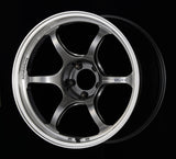 Advan RG-D2 17x8.5 +45 5-114.3 Machining & Racing Hyper Black Wheel