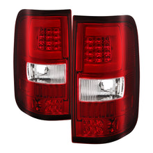 Load image into Gallery viewer, xTune 04-08 Ford F150 (Not Heritage/SVT) V.3 LED Tail Lights Red Clear (ALT-ON-FF15004G3LB-LBLED-RC)
