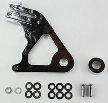 Load image into Gallery viewer, Wilwood Caliper Mounting Kit Chrome w/Bracket GP310 1984-99 Softail