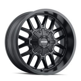 Mayhem 8107 Cogent 20x9 / 8x180 BP / 0mm Offset / 124.1mm Hub Matte Black Wheel