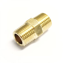 Load image into Gallery viewer, Ridetech Airline Fitting Nipple 1/4in NPT x 1in Long w/ Hex