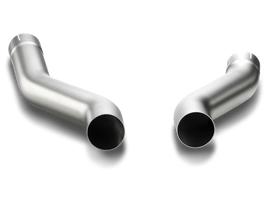 Akrapovic 10-14 Porsche Cayenne (958) Link-Pipe Set (Titanium)