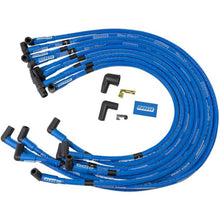 Load image into Gallery viewer, Moroso Chevrolet Big Block Ignition Wire Set - Blue Max - Spiral Core - Sleeved - HEI - 90 Degree