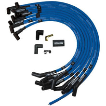 Load image into Gallery viewer, Moroso Ford 289-302 Ignition Wire Set - Blue Max - Spiral Core - Sleeved - HEI - 135 Degree