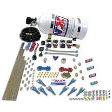 Load image into Gallery viewer, Nitrous Express Street Shark Gas 4 Solenoids Nitrous Kit (100-150-250HP) w/5lb Bottle