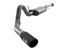 Load image into Gallery viewer, aFe MACHForce XP SS Exhaust 3in Cat-Back w/4.5in Black Tip 11-14 Ford F150 Ecoboost V6 3.5Ltt
