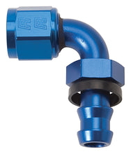 Load image into Gallery viewer, Russell Performance -6 AN Twist-Lok 90 Degree Hose End (Blue)