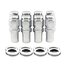 Load image into Gallery viewer, McGard Hex Lug Nut (Long Shank - 1in. / Duplex) 1/2-20 / 7/8 Hex / 2.425in. Length (8-Pack) - Chrome