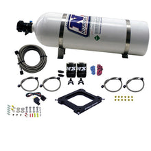 Load image into Gallery viewer, Nitrous Express 4500 Assassin Plate Stage 6 Nitrous Kit (50-300HP) w/15lb Bottle