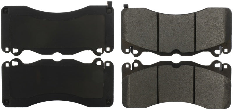 StopTech 15-18 Ford Mustang Front Street Brake Pads w/Shims & Hardware