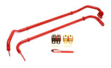 BMR 10-11 5th Gen Camaro Front & Rear Sway Bar Kit w/ Bushings - Red