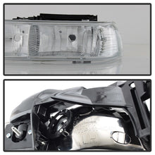 Load image into Gallery viewer, Xtune Chevy TahOE 00-06 Amber Crystal Headlights Chrome HD-JH-CSIL99-C