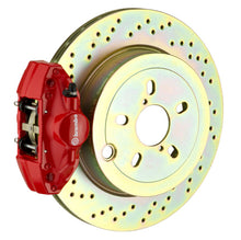 Load image into Gallery viewer, Brembo 02-07 Impreza/ wRX (GD/GG) Rear GT BBK 2 Piston Cast 2pc 316 x20 1pc Rotor Drilled-Red