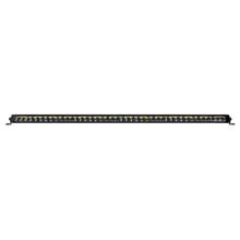 Load image into Gallery viewer, Go Rhino Xplor Blackout Combo Series Sgl Row LED Light Bar w/Amber (Side/Track Mount) 39.5in. - Blk