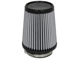 aFe MagnumFLOW Pro DRY S Universal Air Filter 4in F x 6in B x 4-3/4in T x 7in H (w/ Bumps)