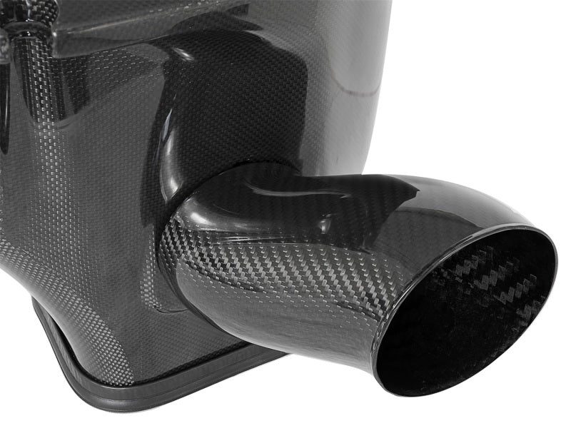 aFe Momentum GT Carbon Fiber Dynamic Air Scoop 15-18 Dodge Challenger V6-3.6L/V8-5.7L/6.4L HEMI